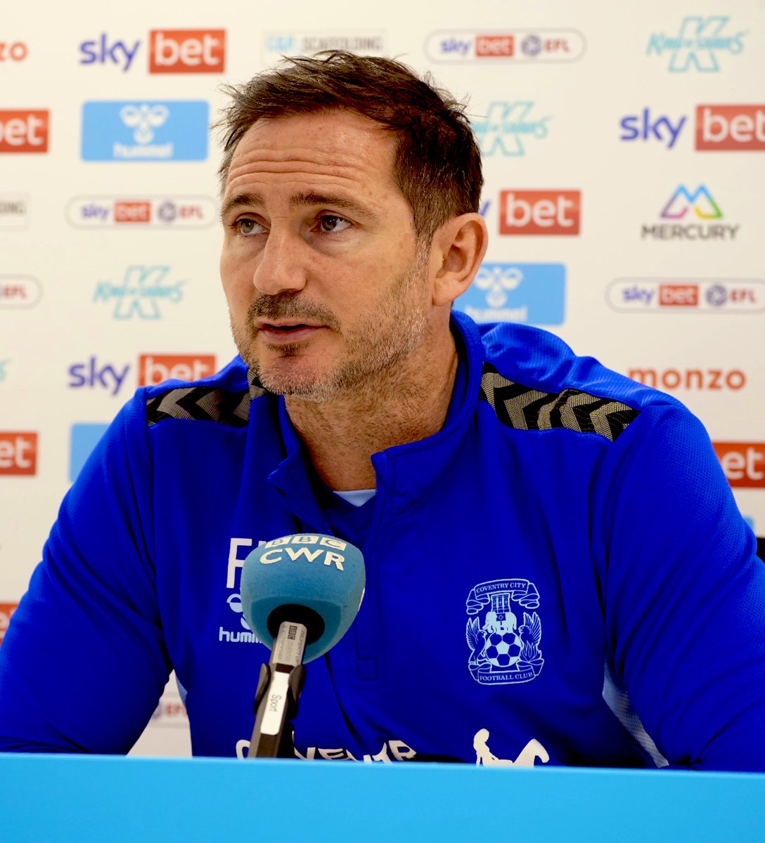 🏴󠁧󠁢󠁥󠁮󠁧󠁿 | Frank Lampard has addressed his future after rumours linking him to Rangers:

“I love Rangers Football Club. I grew up loving Rangers Football Club. Those rumours are just there. I’m very happy here [Coventry] and I want to continue to do better.”