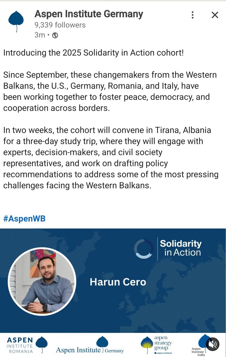 We’re only halfway through, but it’s been a true pleasure working alongside such inspiring cohort members! Thank you, Aspen Institute for making it possible! 🙏