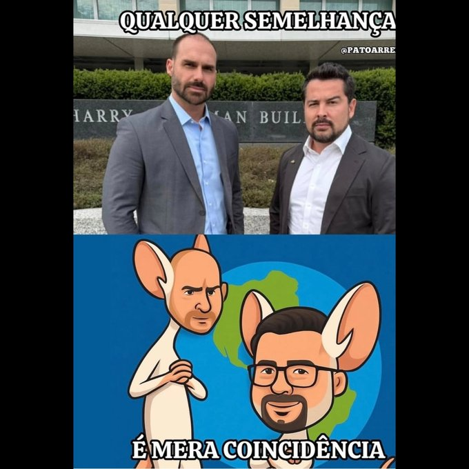 CzaresAugusto's tweet photo. Pinky: O que vamos fazer hoje a noite Cérebro?              Cérebro: A mesma coisa que fazemos todas as noites, Pinky - Tentar dominar o Brasil! https://t.co/apP8dqieoC