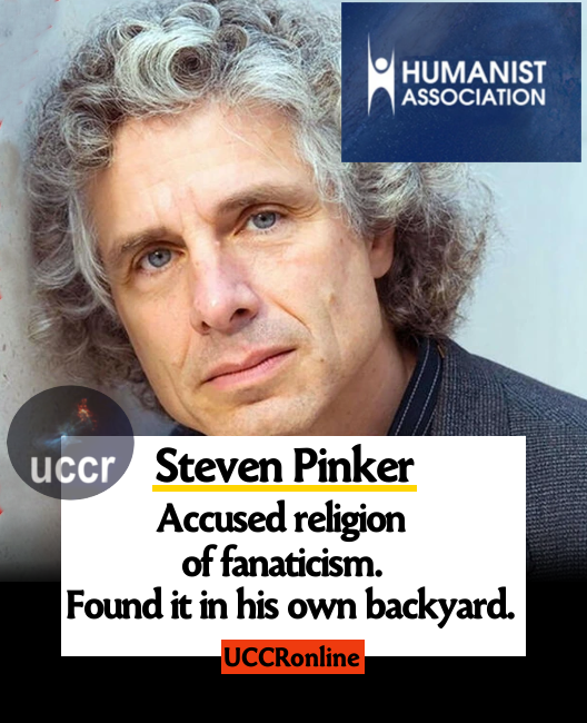 UCCR's tweet image. WHO ARE THE FANATICS, @sapinker?
The disheartening downfall of the cognitive psychologist, former icon of scientistic atheism, now banned by the #Humanist Society for defending sexual binary.  
 
🔴READ MORE👇
uccronline.it/eng/2025/10/17…