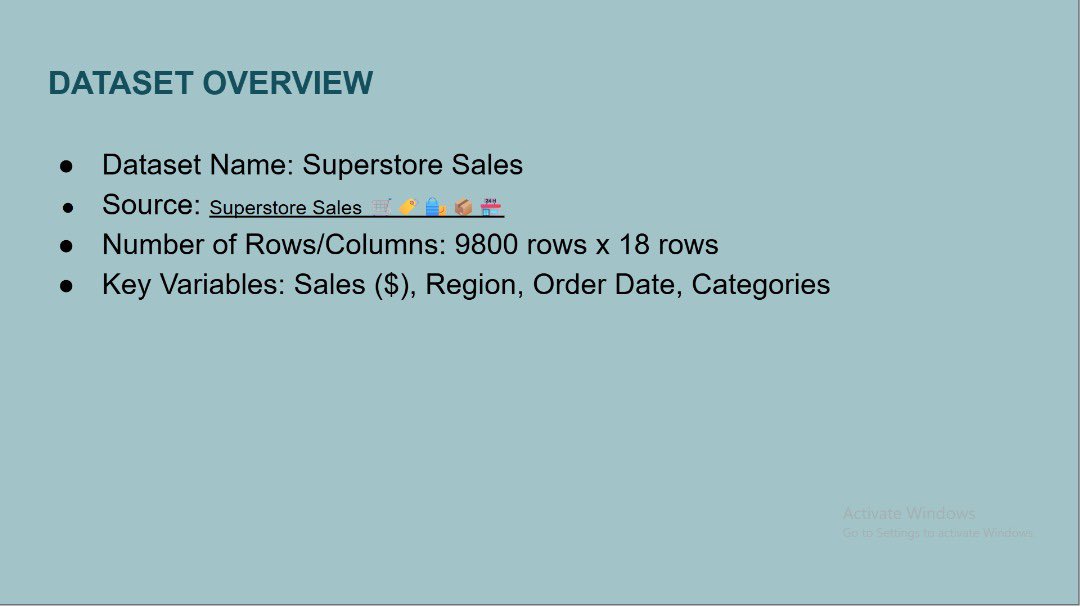 DikeBryanN's tweet photo. Super excited to share my first data analysis task for @hnginternship program, Stage Zero 0️⃣. I explored the Superstore Sales Dataset (2015–2017) using Google Sheets.
Here’s what I did 👇 https://t.co/H526HmaBPz