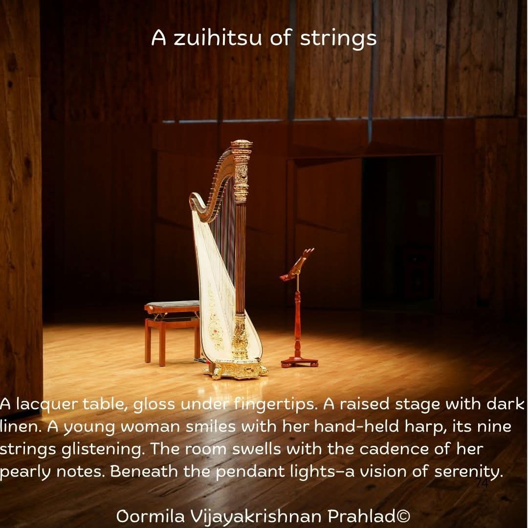 InkSweatTears's tweet image. In Oormila Vijayakrishnan Prahlad's word &amp;amp; image poem, 'A zuihitsu of strings', there is music, memory, pain and healing all at once. It's a beautiful piece of work full of strong imagery and musicality. @oormilaprahlad
 inksweatandtears.co.uk/40824-2/

#InkSweatandTears #WordandImage