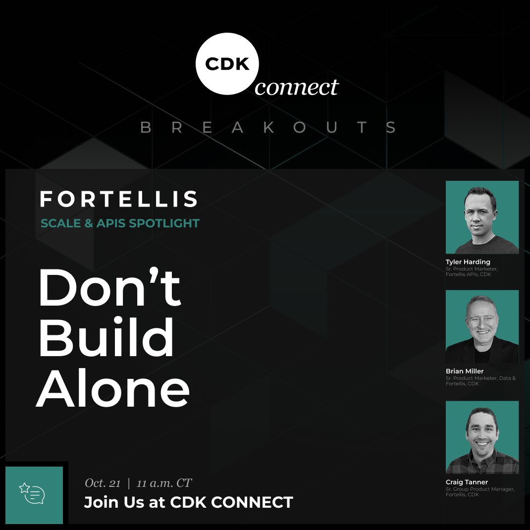 From design to deployment, #Fortellis Integration Consulting gives developers hands-on guidance to build and launch with confidence.


Learn more during our breakout session at #CDKCONNECT. 

Register here: ow.ly/9hxM50XcQJJ