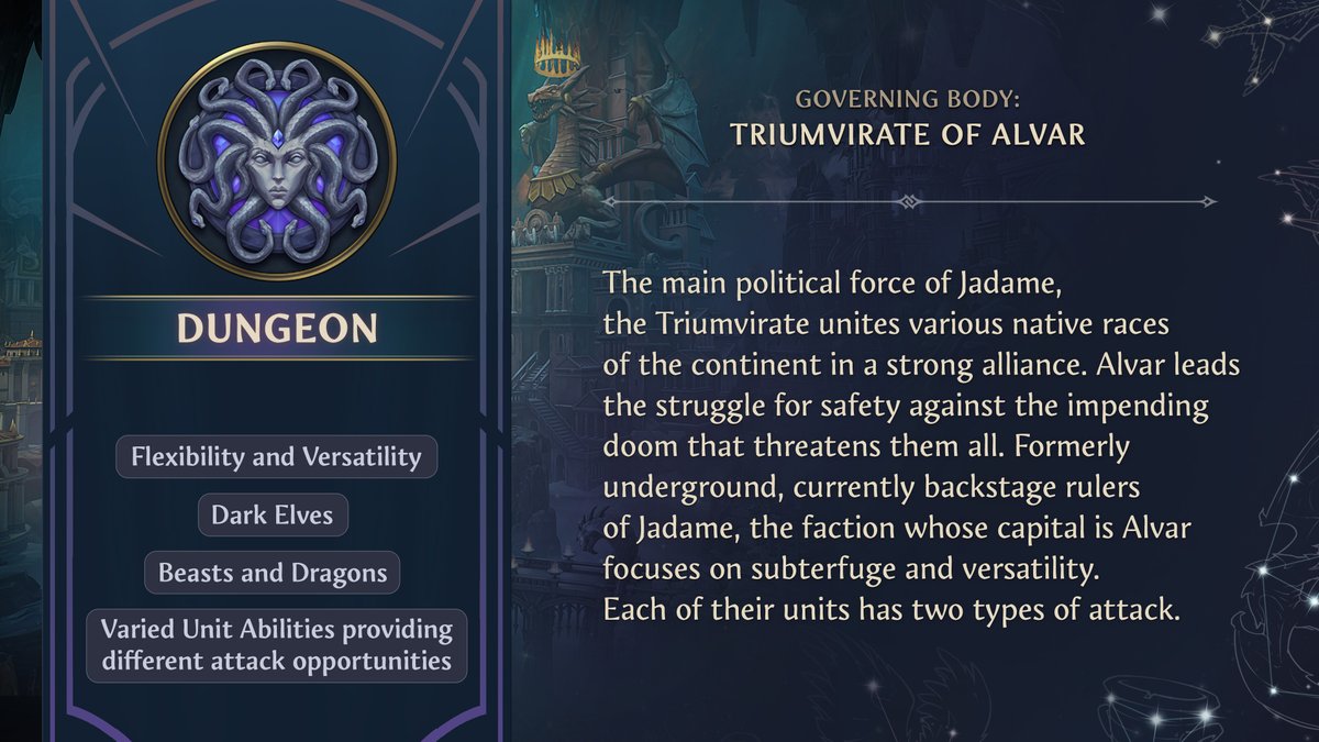 Last week we presented all the info about Schism in a short pill — one of the factions you can play in our demo for Heroes of Might and Magic: Olden Era. Today we’ve got one for Alvar and their Dungeon, who the renegades from Schism splintered from! Not a fan of Dungeon? Don’t