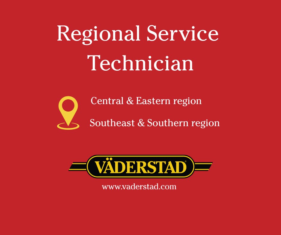 VaderstadUK's tweet photo. Join our team as a Regional Service Technician — we have 2 positions available! Find all the details and apply below👇👇https://t.co/TfCZ0t3DiR https://t.co/wxmBhVBt2w