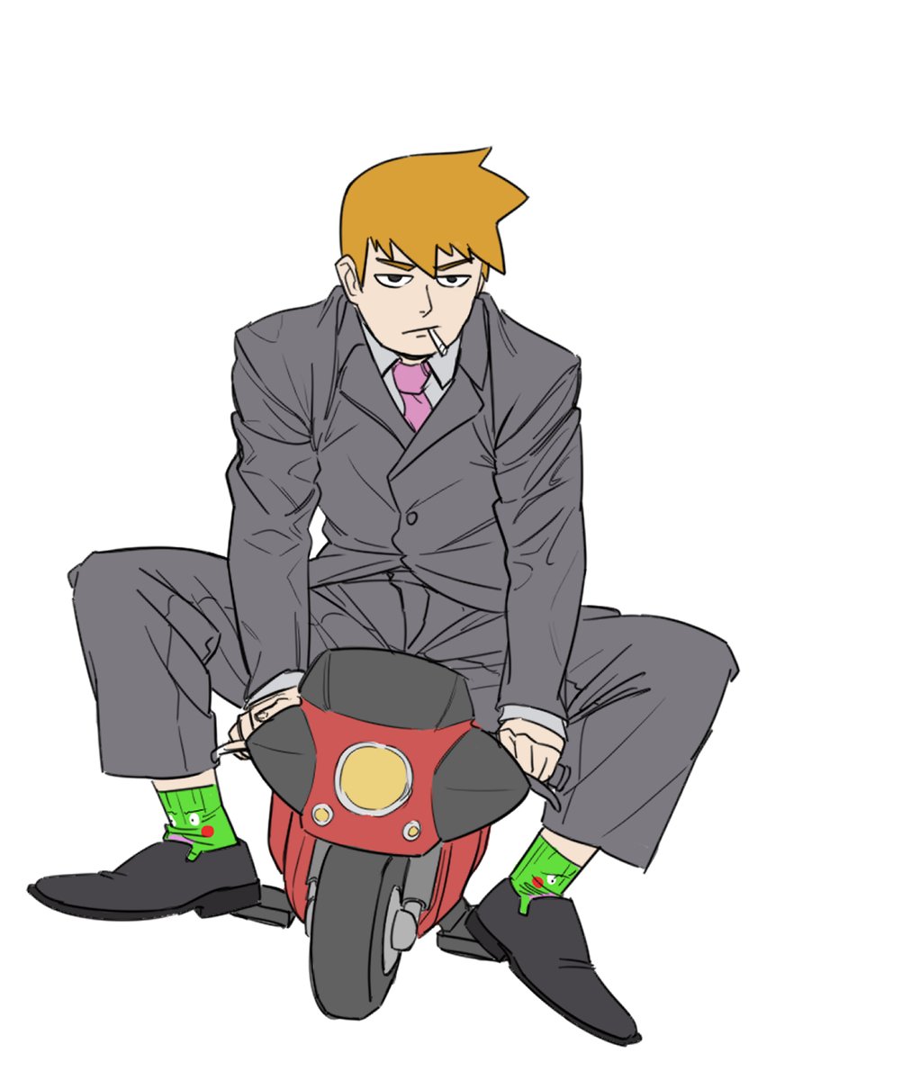 drew reigen while I was doing studies

#mobpsycho100 
#reigenarataka 
#mp100 
#reigen