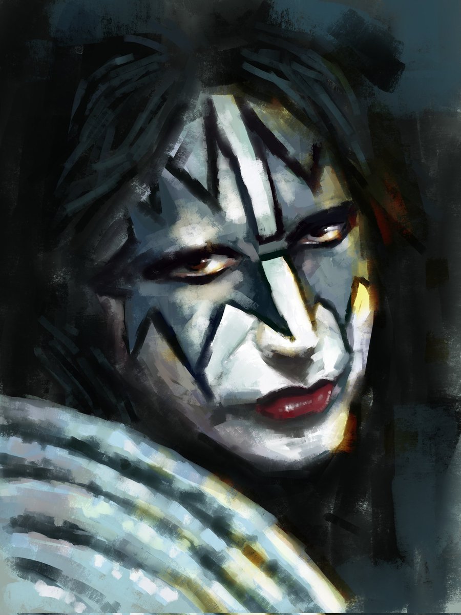 parpa's tweet photo. Te queremos un montón Spaceman.... Gracias por toda la magia

Con esta pintura despedimos al genio mundial de Ace Frehley...
#spaceman #acefrehely #kiss https://t.co/NHddIH1P28