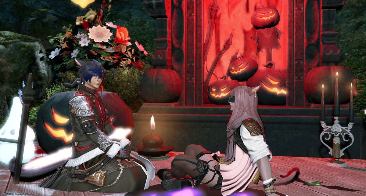 はろうぃーん！！！
#FFXIV #FF14 #オスッテ