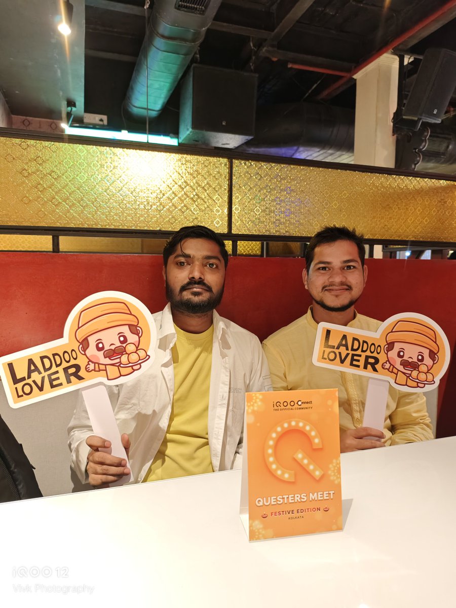 HasanRazakhan32's tweet image. Festive vibes, epic memories! 🎉 Grateful to be part of the iQOO Quester Meet – laughter, games, and unforgettable moments with the community.
#iQOOIndia #iQOO
