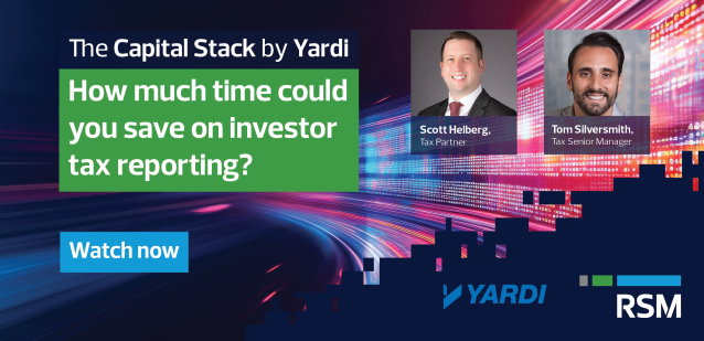 RSM joins Yardi for an engaging Capital Stack episode focused on eliminating manual processes, improving accuracy, and enhancing efficiency in investor tax reporting. <a href="/RSMUSLLP/">RSM US LLP</a> rsm.buzz/4hgCew1