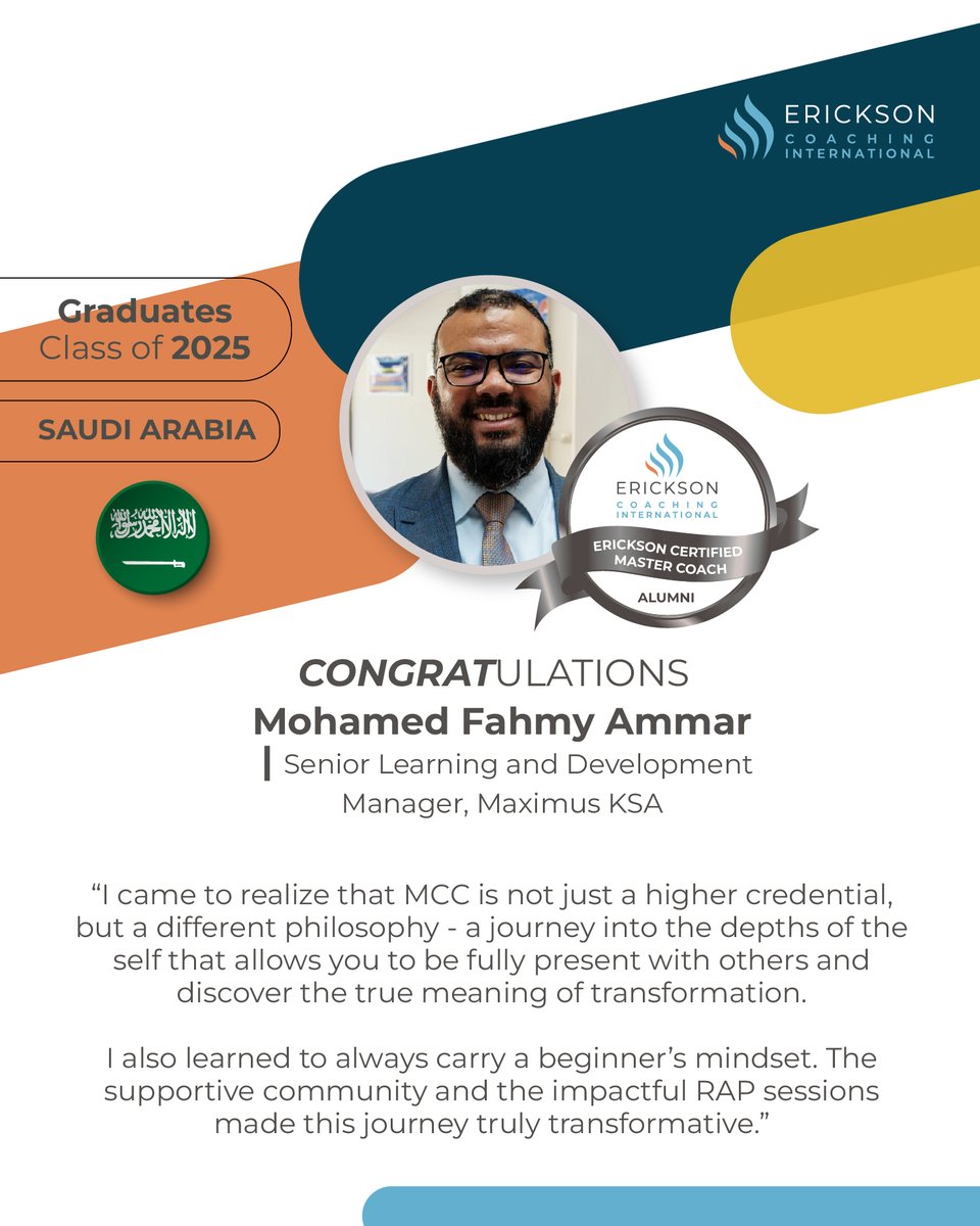 ericksoncoaches's tweet image. 🤔 Are considering doing your MCC training? It just so happens that we’ve got a Level 3 The Art &amp;amp; Science of Coaching™ program starting with JoAnn Harris this December. hubs.la/Q03P4Dwt0 🎓
#MCC #MasterCoach #SolutionFocusedCoaching #EricksonCoachingInternational