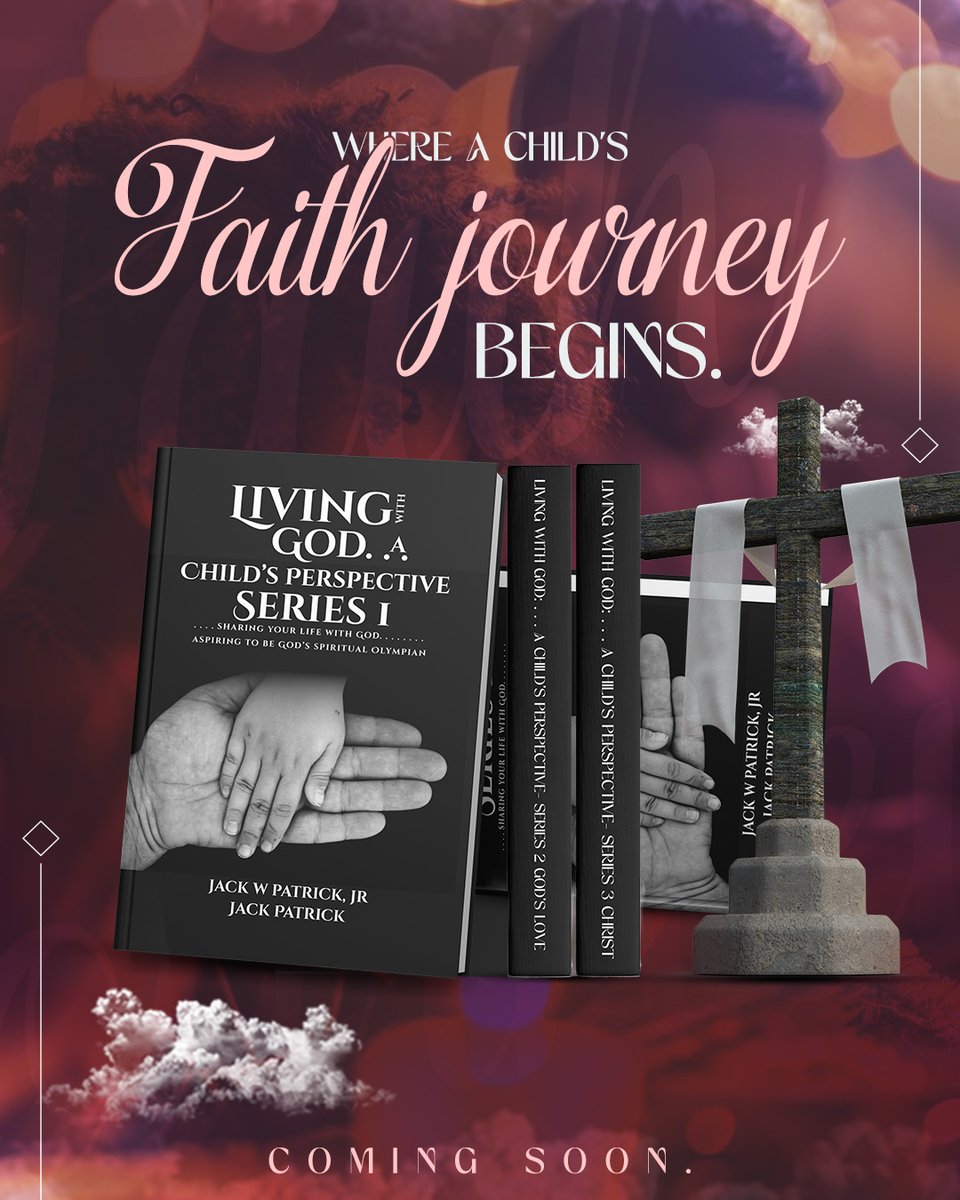 Where a child's faith journey begins.
My deepest hope is to provide a resource that helps you nurture that precious beginning.
‘Living With God: A Child's Perspective - Series 1': God. Coming soon.

#ChristianParents #ChildlikeFaith #FamilyDiscipleship #KidsFaith #ChristianBooks
