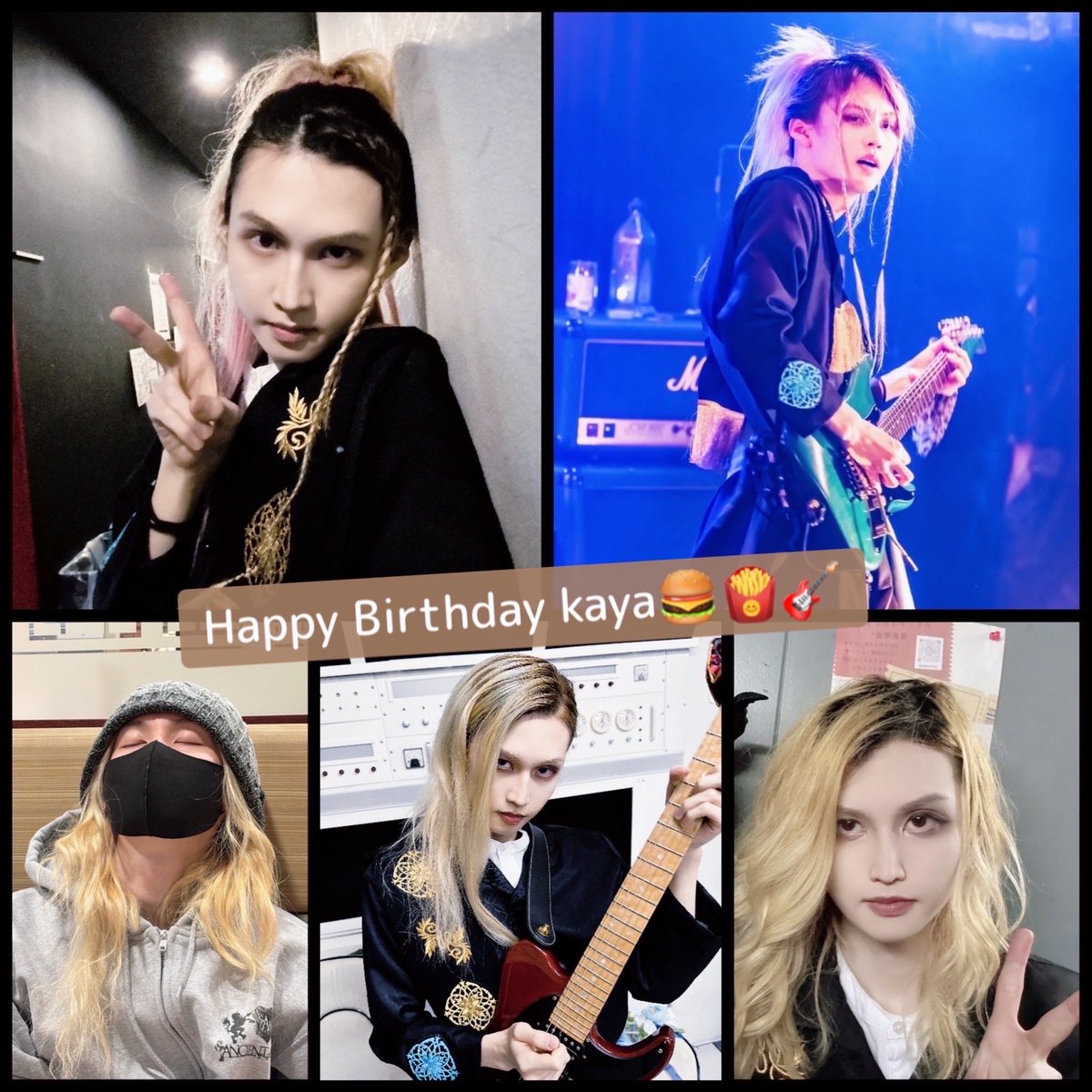 ancientmyth's tweet image. 本日10/18は
ANCIENT MYTHのギタリスト
kaya @kaya_guitarist の誕生日です🎸🍔🥑🍟🥤🎮
Today, 18th October is kaya’s birthday 🎂㊗️
Happy Birthday kaya🧝♀️✨