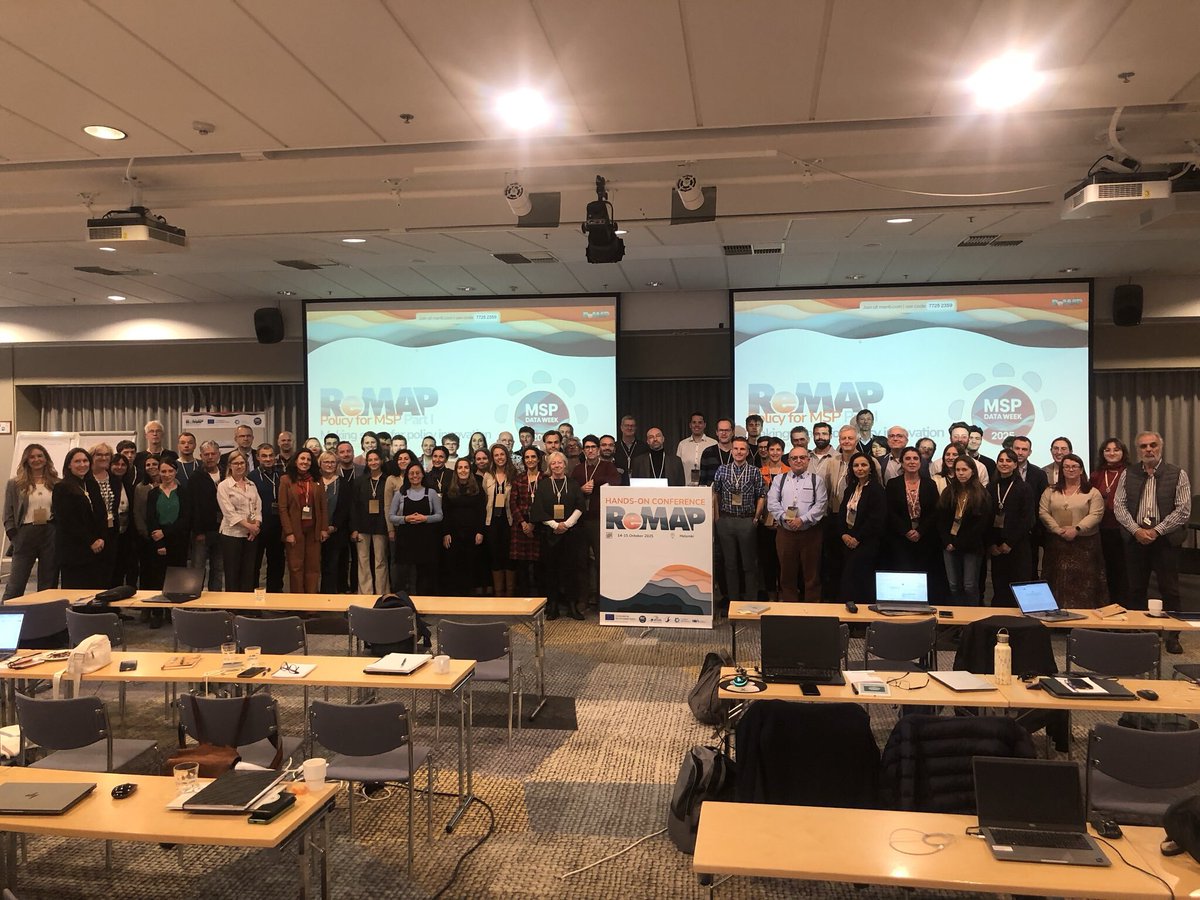 This week at #EUMSPDataWeek2025 in Helsinki 🇫🇮, Shom confirmed its key role in EU maritime planning 🌍

Notably during the final #ReMAP conference and the presentation of #Navisafe, dedicated to navigation safety within maritime spatial planning ⚓