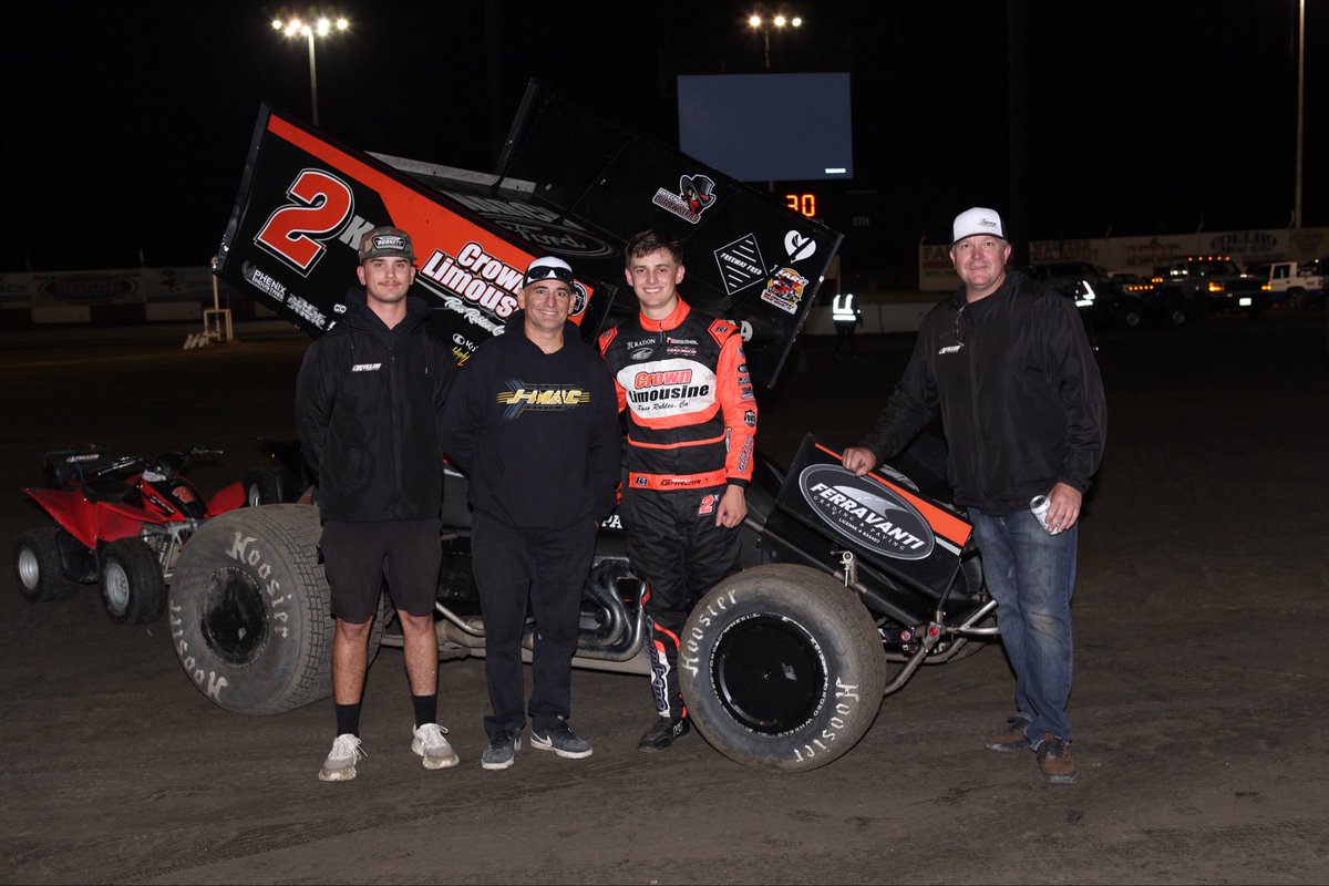 P2 on night 1 of Trophy Cup!

Qualifying: P8 14.249
Heat 3: P6-P4
Feature: P5-P2

We are 2nd in points headed into night 2! Let’s keep the momentum rolling !