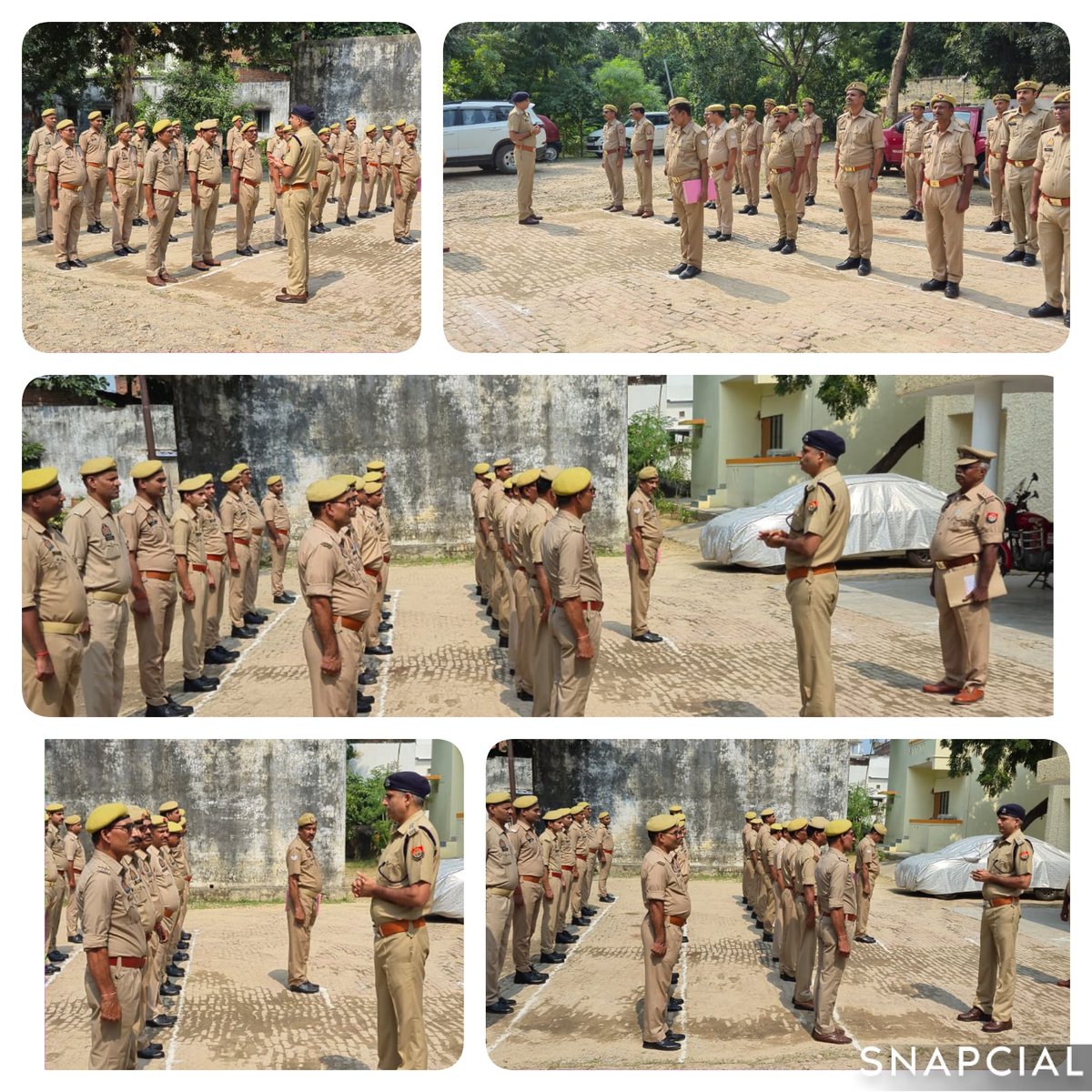 CfofsAz's tweet image. दि. 17.10.2025 को श्रीमान मुख्य अग्निशमन अधिकारी, आज़मगढ़ महोदय द्वारा फायर स्टेशन आज़मगढ़ @CfofsAz  का अर्धवार्षिक निरीक्षण किया गया। अग्निशमन सेवाओं की तत्परता एवं गाड़ियों /उपकरणों की उपलब्धता/साफ सफाई का विशेष जायज़ा लेते हुए आवश्यक दिशा-निर्देश दिए गए।
@fireserviceup