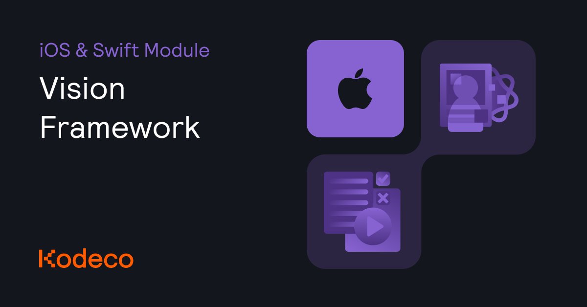 kodecodev's tweet image. Updated for iOS 26!
👀 Our Vision Framework module has been improved with new content: explore what’s new:  kodeco.com/ios/paths/appl…
#iOS26 #iOSDev #SwiftLang #AppleAI #VisionFramework #OnDeviceAI #MobileDevelopment #Kodeco #LearnToCode