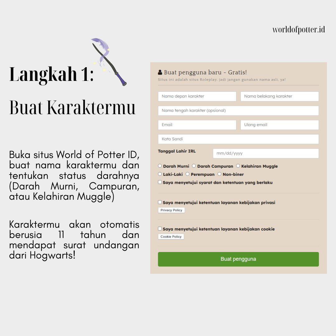 World of Potter ID (RPF) tweet media