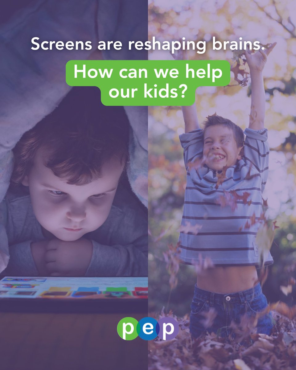 📱✨ Did you know? 

Screens aren't just distracting—they're reshaping kids' brains. 

When tech is so addictive, how can we help our kids develop resilience and mental health? 

Read our blog to learn how to find balance. 🌿

pepparent.org/how-to-raise-r…