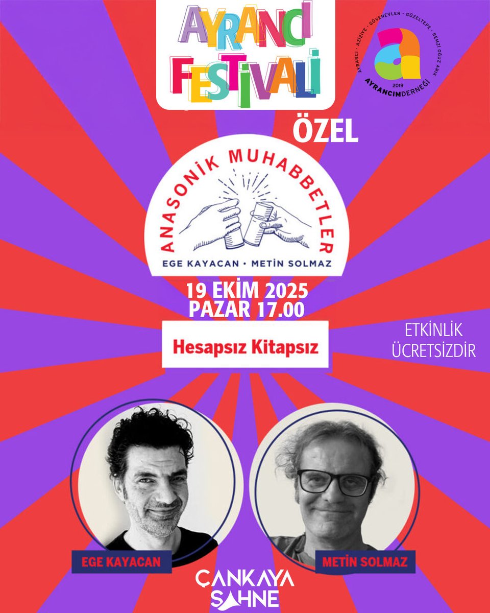 Bugün Max fm dinlerken ilk kez bir radyodan #AyrancıFestivali ile ilgili bir duyuruya denk geldim, komşumuz <a href="/MAXFM/">MAXFM</a> teşekkürler. Bekliyoruz, bu etkinliği kaçırmayın <a href="/metinsolmaz/">Metin Solmaz</a> <a href="/AyrancimD/">Ayrancım Derneği</a>