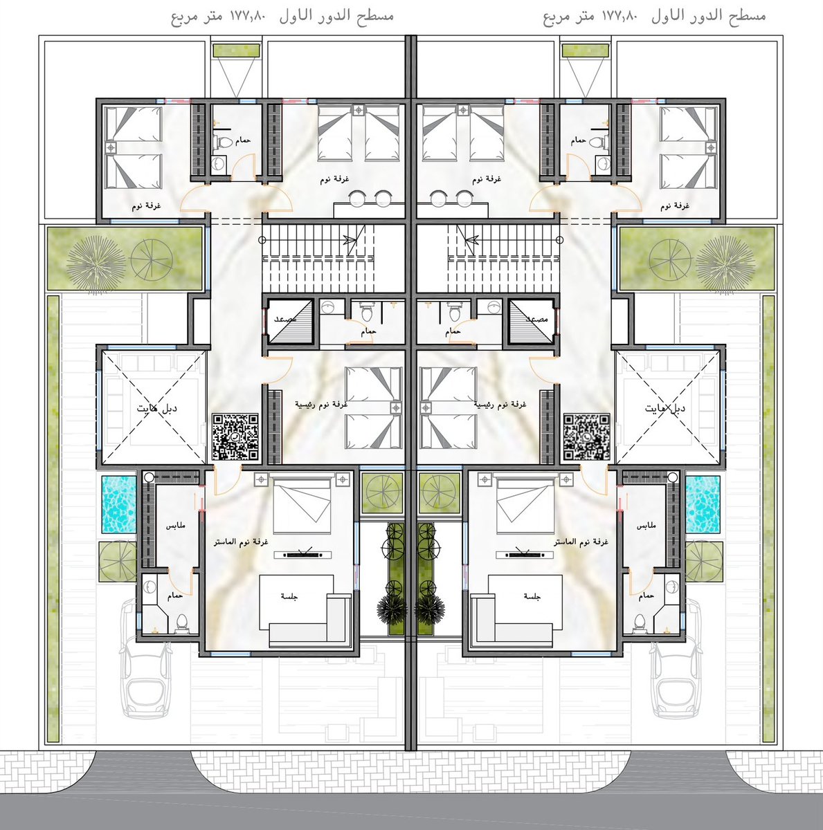 engineer45154's tweet photo. تصميم مخطط فيلا دوبلكس بمساحه 650م2 (26*25م)
  يتميز التصميم 
-بوجود كافة فراغات المسكن السعودي 
-مساحات مستغله💯 % ومحور حركه واحد 
-صالة دبل هايت وإطلالات لجميع الفراغات
-طعام مشترك

⁧#مهندس_معماري⁩ ⁧#مخططات_معمارية⁩     ⁧#مكتب_هندسي⁩ ⁧#استشارات_هندسية⁩ https://t.co/DDMzuj8MTY