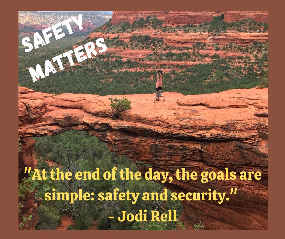 Enjoy a safe day at work, school or play. 

#safetycounts #safetyfirst