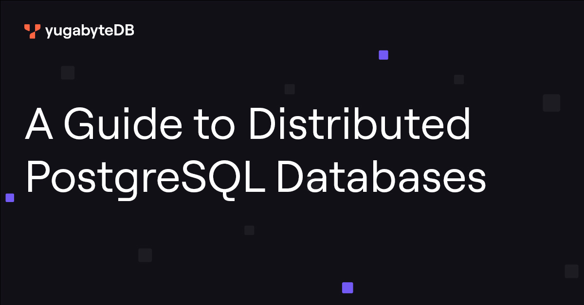 YugabyteDB (@yugabyte) on Twitter photo To help you decide if a distributed #PostgreSQL #database is right for your business, check out this free, in-depth guide!⬇️
na2.hubs.ly/H01ntG60 To help you decide if a distributed #PostgreSQL #database is right for your business, check out this free, in-depth guide!⬇️
na2.hubs.ly/H01ntG60