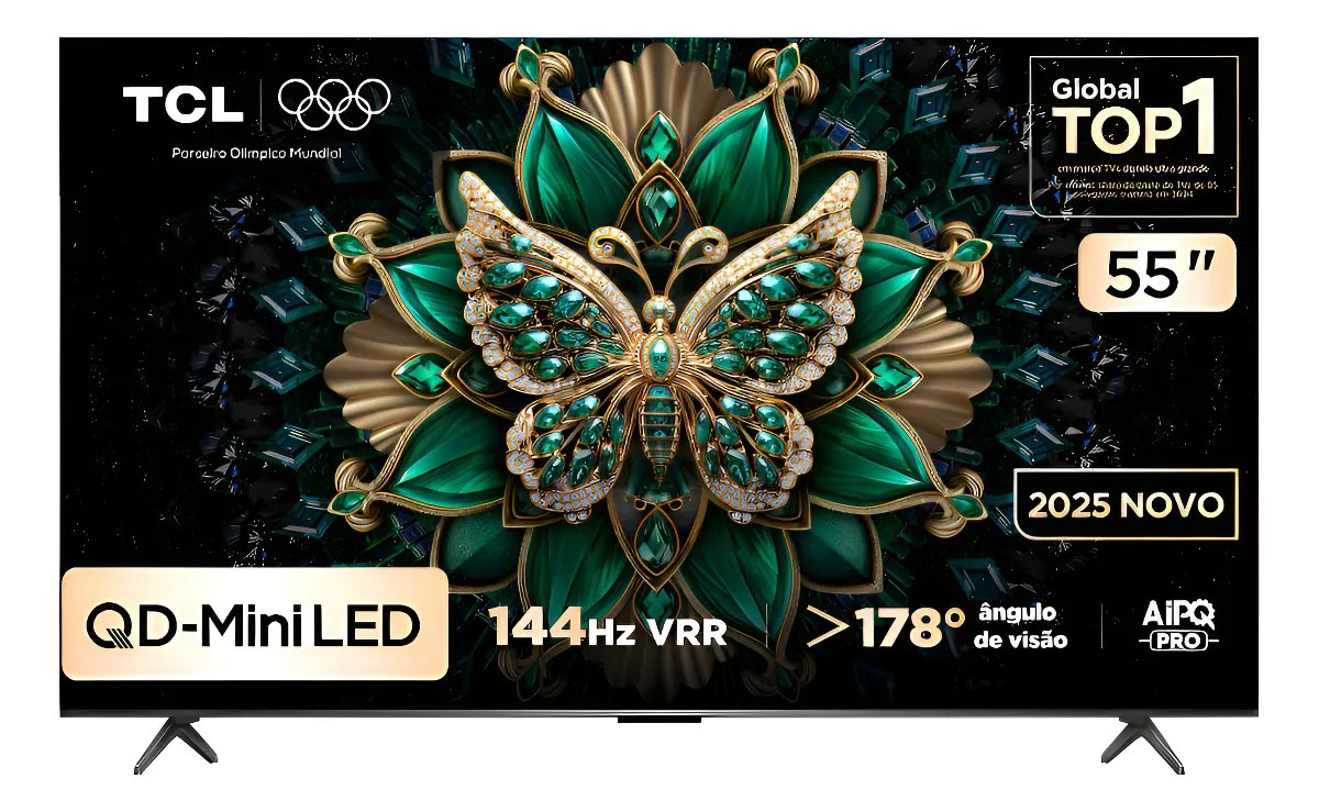 NatashaSophy's tweet image. 📺 TCL 55C6K: QLED Mini LED 4K, 144Hz, HDR10+ e Google TV para imagem de cinema! #dicasdacorujinha #smarttvtcl #tv4k #techbr #qled #tv55pol #googleTV
mercadolivre.com/sec/1fXig6U