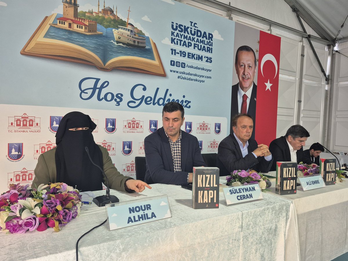 Amerika destekli Siyonist barbarlığa karşı sabır ve cesaretle yükseltilen Filistin cihadının şerefli hikayesini, Aksa Tufanı'nın mübarek insan-sembol ve mekanlarını Kızıl Kapı yazarlarından dinliyoruz. <a href="/ekinkitap/">Ekin Yayınları</a> <a href="/aliemrealiemre/">Ali Emre</a>