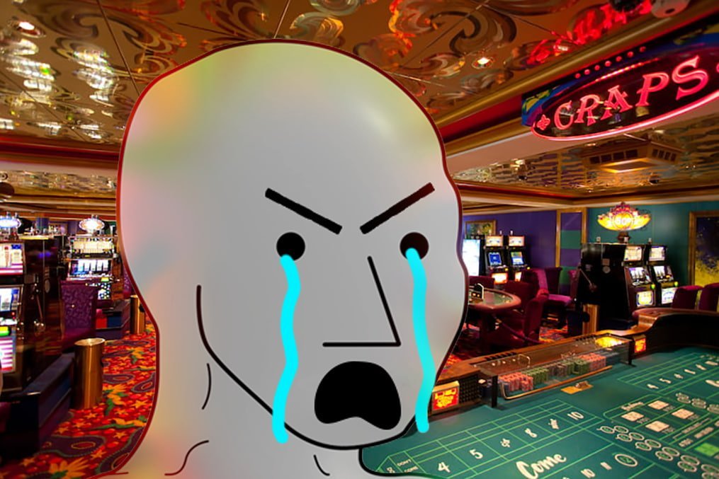 I thought they said "trading gives you freedom"?

How come I don nearly craze?