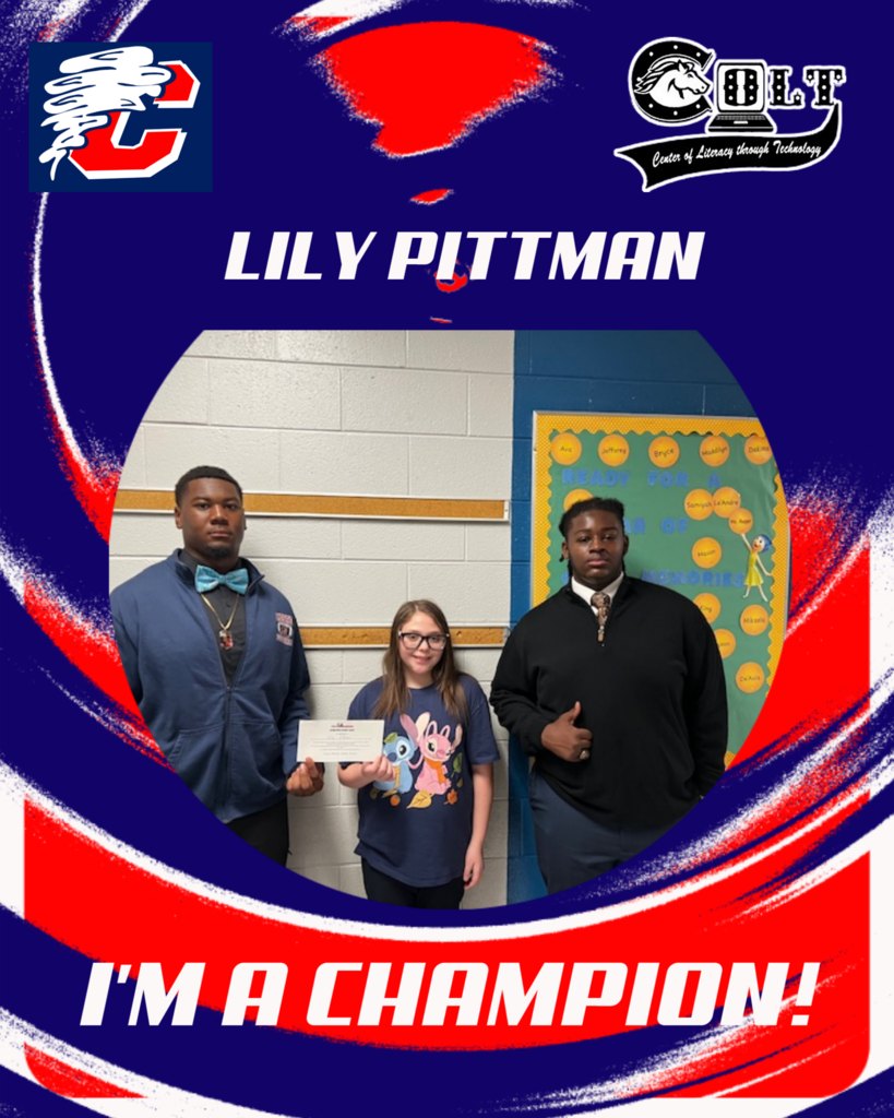 Congrats Lily &amp; Braulio from Chester Park Center of Literacy for earning the “I’m A Champion” pass from Senior Cyclone players Terry Radford &amp; Jayren Holly! FREE entry to all 25-26 Cyclone games! Big thanks to Ricky Campbell for inspiring our future Cyclones! <a href="/CNR_Sports/">News & Reporter</a>