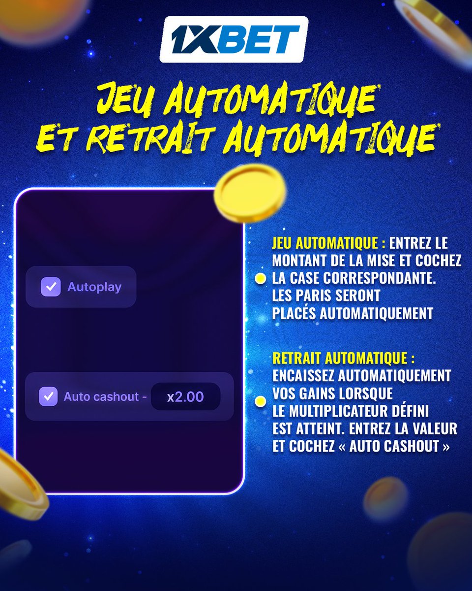 1xbet_cm's tweet photo. 🚀 Prêt à décoller ?
Découvrez comment jouer intelligemment, encaisser à temps et profiter de chaque partie !
👉 Faites défiler le carrousel pour voir toutes les étapes.
#1xBet #1xBetAfrique #1xBetFootball #JeuxEnLigne #CrashGame #CommentJoue https://t.co/w5lGoXpjxs
