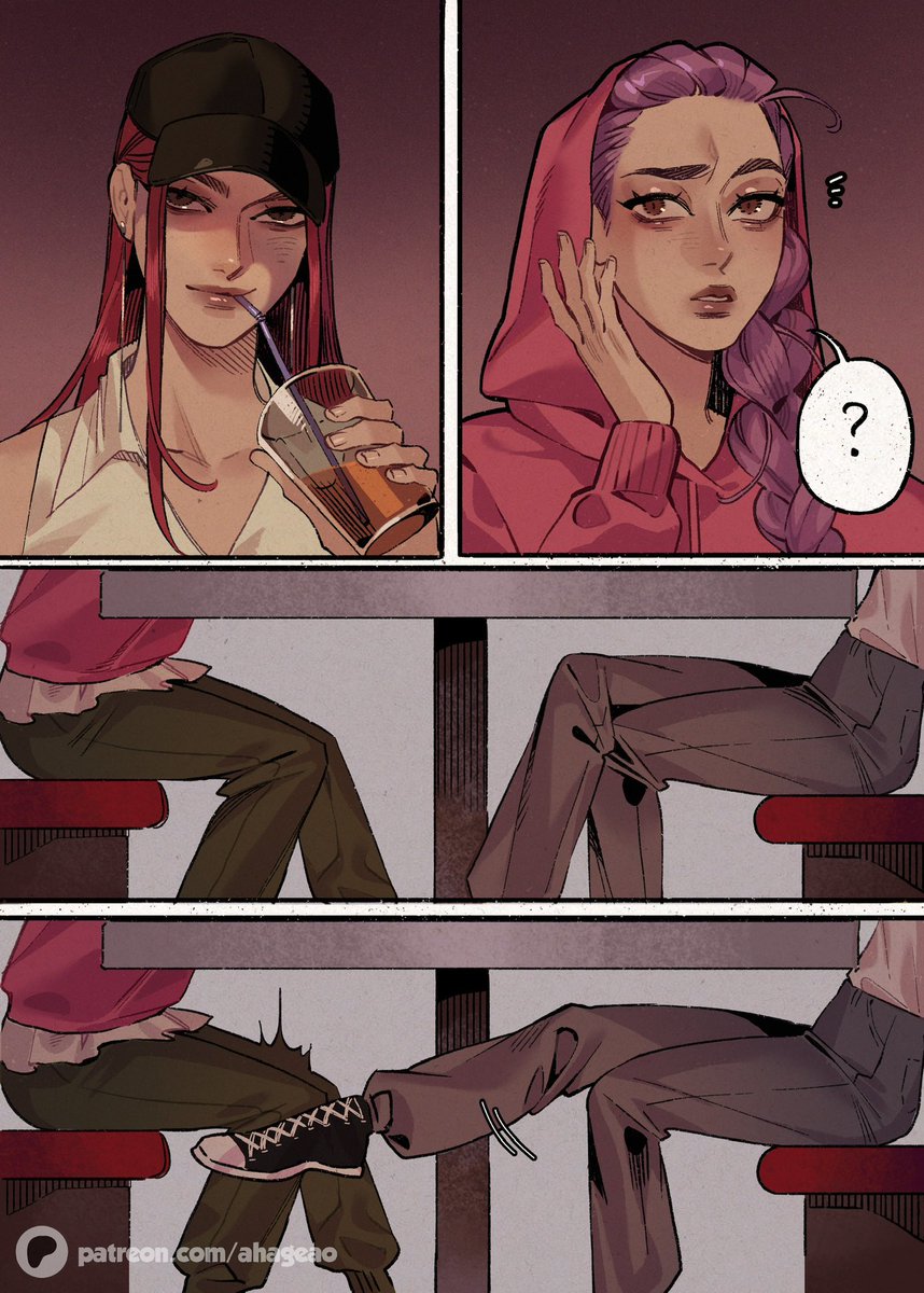 ahageao's tweet photo. silly comic 🫶
Zoey being sweet as always and Mira pissing Rumi off 
pt. 1
#rumira #mirumi #KpopDemomHunters https://t.co/vM01kOaj2X
