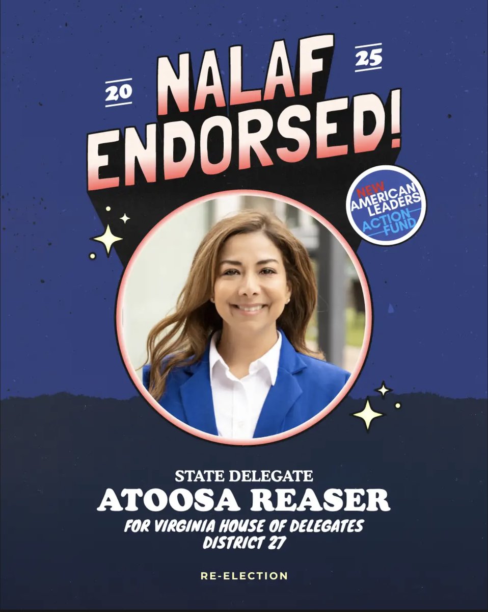 I’m pleased to announce my endorsement by the
<a href="/NALActionFund/">nalactionfund.bsky.social</a>. No matter who you are or where you’re from, we all want a fair shot at the American Promise — work hard and you can succeed. As a first-generation immigrant myself, I’m especially proud to carry this legacy forward and