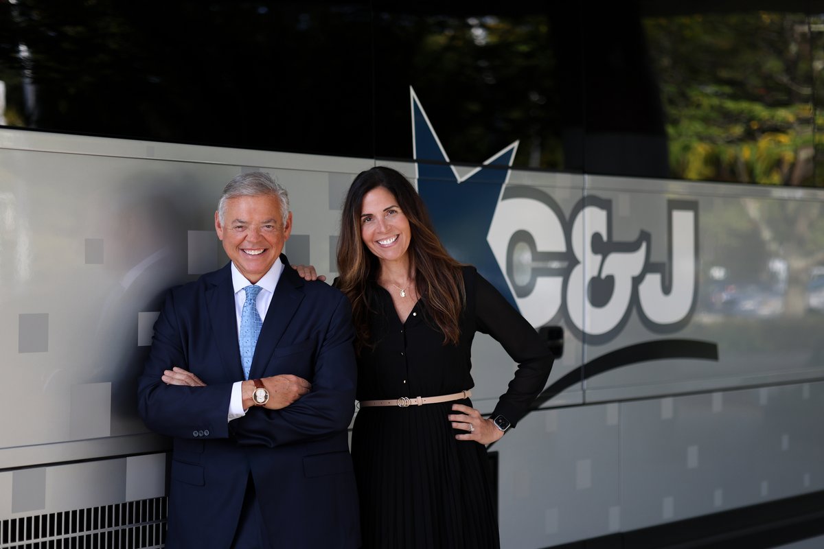 Big news! 🎉  Jamie Casey is our new President, leading C&amp;J into an exciting future focused on innovation, teamwork, and growth. 💙🚌

Read more: hubs.ly/Q03P7T_y0

#RideCJ #Leadership #CJFamily #FutureFocused #WomenInBusiness #Transportation