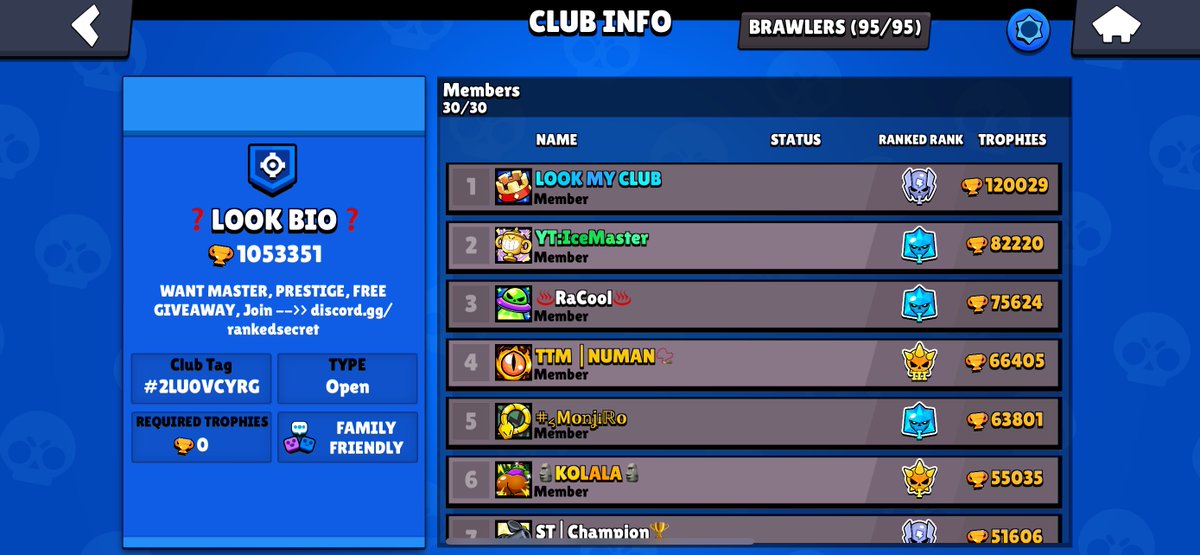 Can we agree to just ban these people making these clubs, just annoying and breaking tos

Some people use descriptions to promote their channels which is great, but promoting wintrading services is not the math

#BrawlStars