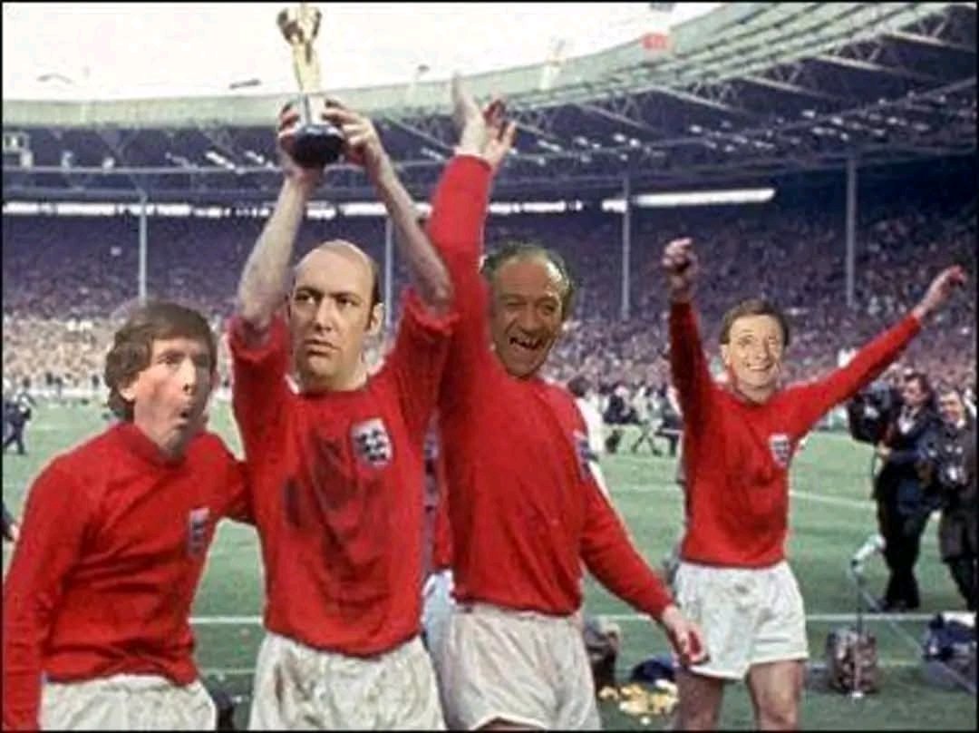 "Some people are on the pitch, they think it's all over. It is now!" Yak Yak Yak!