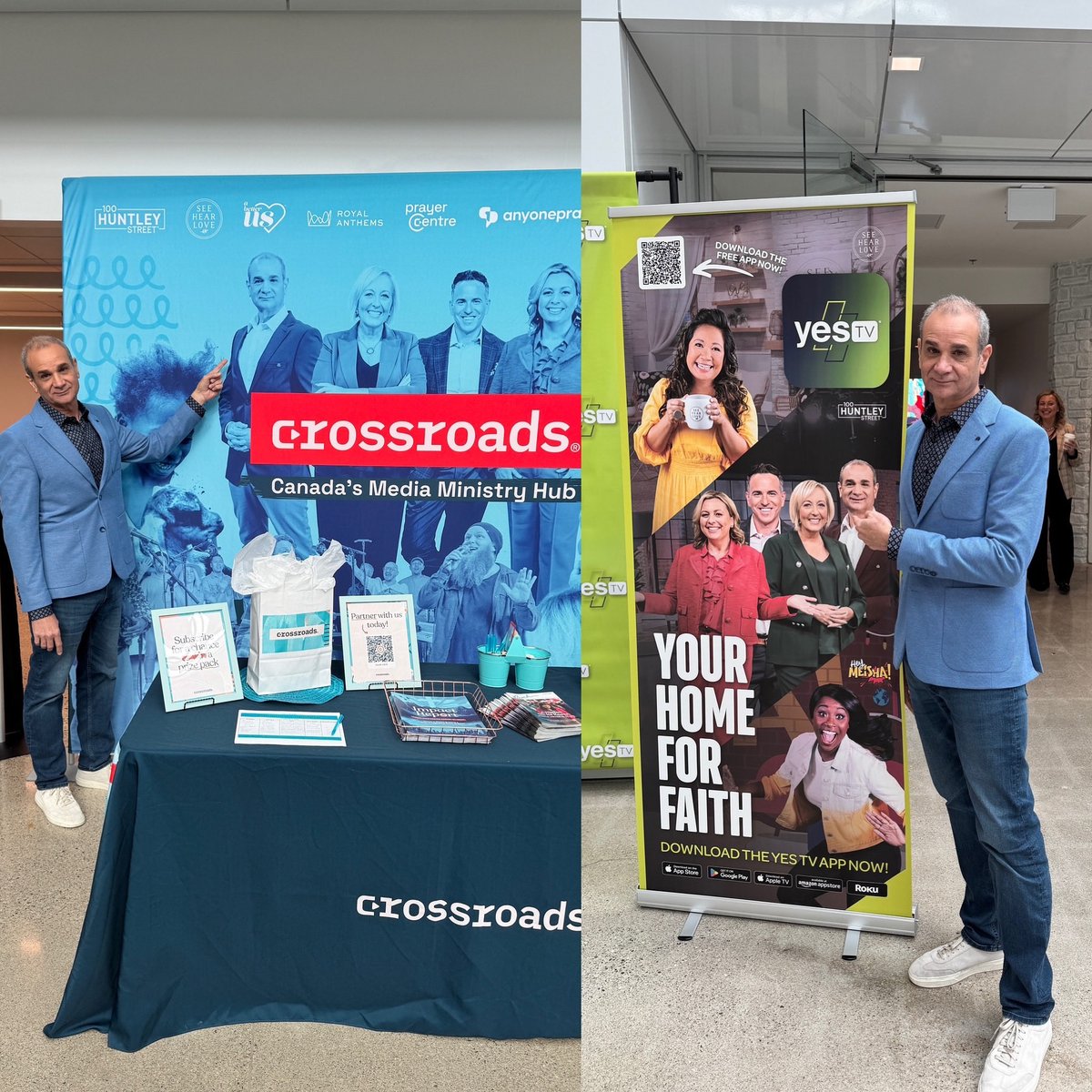 Still not used to walking into a room and seeing a life-sized version of myself staring back. At least he looks like he’s having a good hair day. 😅