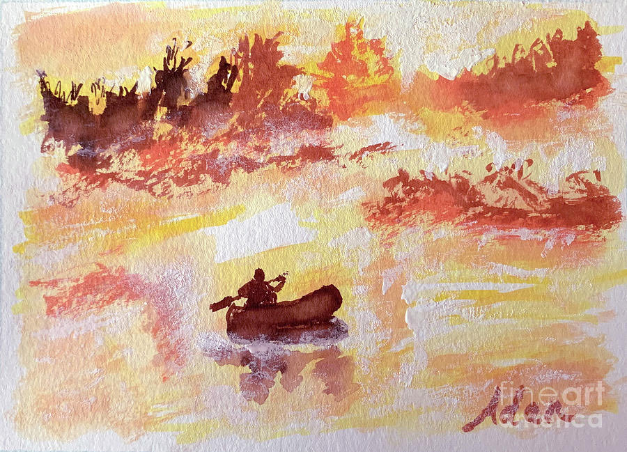 FelipeAdanLerma's tweet image. Rowing With the Sun 2021
- by Adan -

felipeadan-lerma.pixels.com/featured/rowin… 
#fallcolors #AutumnVibes #watercolor
#FineArtAmerica @FelipeAdanLerma
