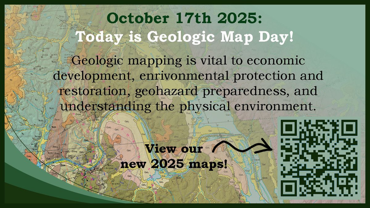 VAGEOL's tweet photo. Happy #EarthScienceWeek! Today is Geologic Map Day! Explore Virginia’s geology, geohazards, and mineral resources through our free geologic publications: https://t.co/Girp80uM0l https://t.co/ai0w5C0E6B