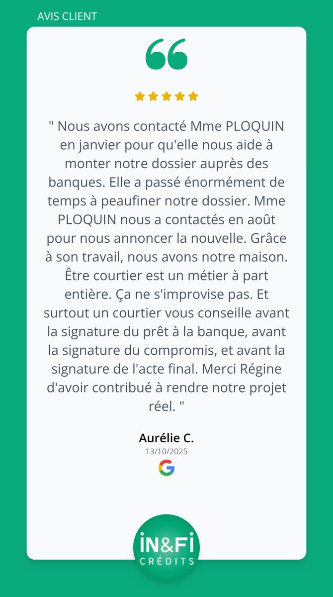 in_fi_antigny's tweet image. Merci à nos clients pour leur confiance !

#courtier #prets #immobiliers #restructuration #patrimonial #regroupements #rachats #credits #antigny