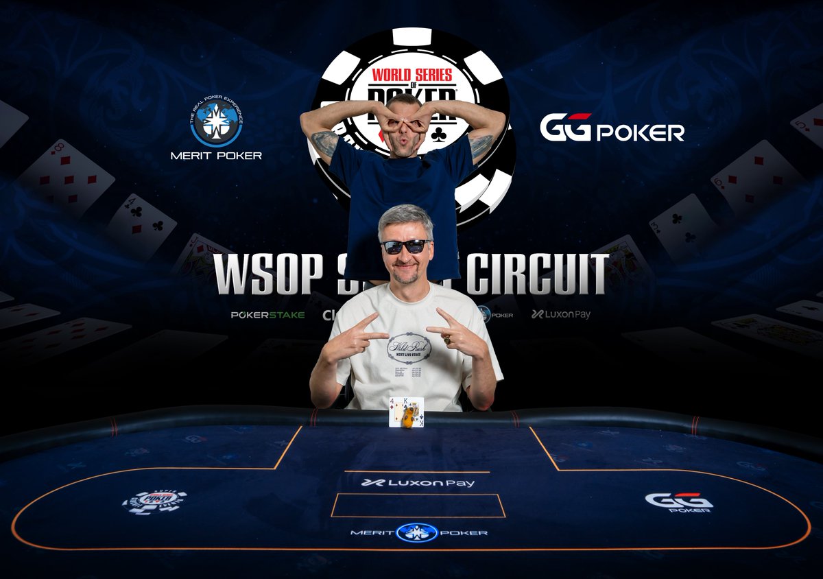 meritpokerlive's tweet image. ALEKSANDR RAZINKOV – DEEPSTACK $1.650 CHAMPION
The two-day #DeepStack $1.650 event has come to an end, drawing a total of 541 entries.
A total of 82 players made the money, with everyone at the final table guaranteed a five-figure payout.
In the end, it was Aleksandr Razinkov…