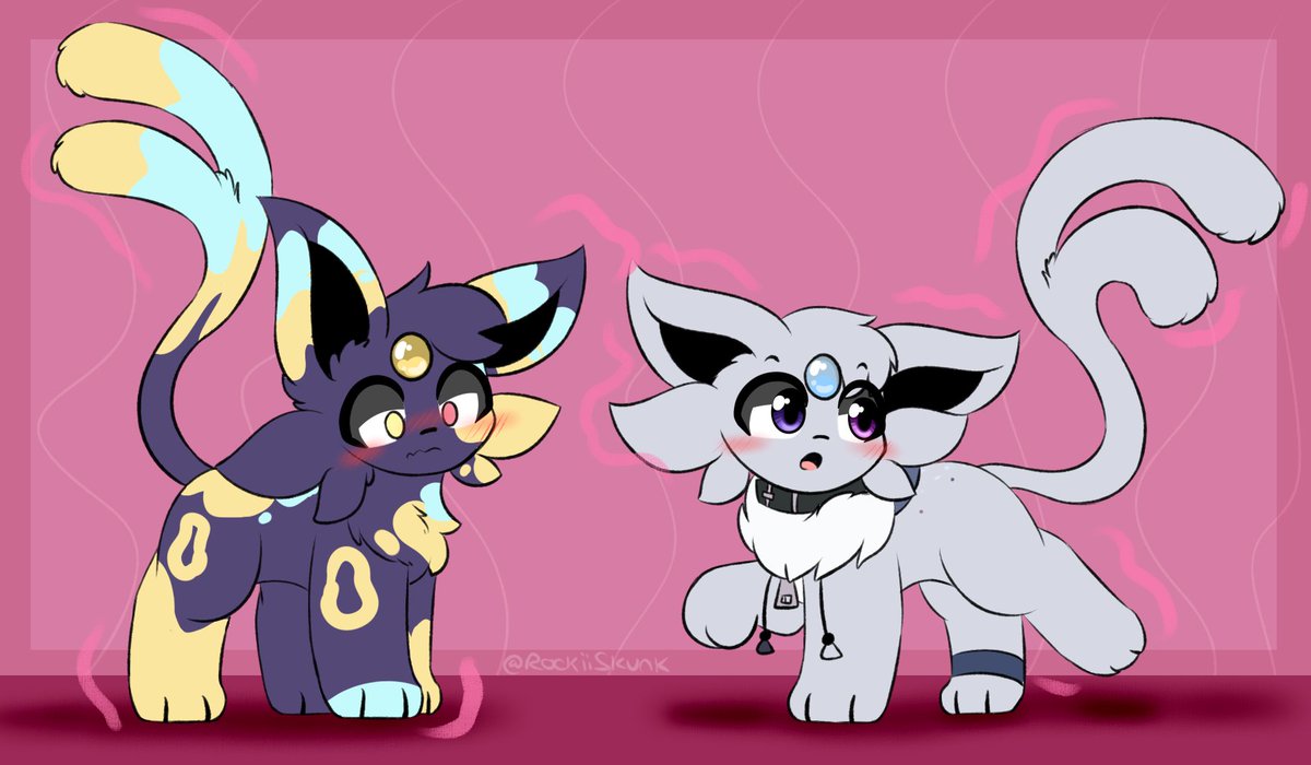 RockiiSkunk's tweet image. woah, becoming some espeons?

c for @SalemSylv !