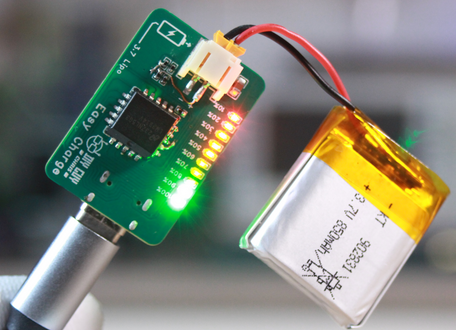 Elektor's tweet photo. DIY Smart Lithium Battery Charger With LED Fuel Gauge: DIY GUY Chris explains how to build a professional-grade lithium battery charger with a visual 10-segment LED indicator. The project combines the reliable BQ24075 charging IC with the classic LM3914 display driver to create a compact, feature-packed module perfect for powering your DIY projects. https://t.co/JWr7ItdF3B