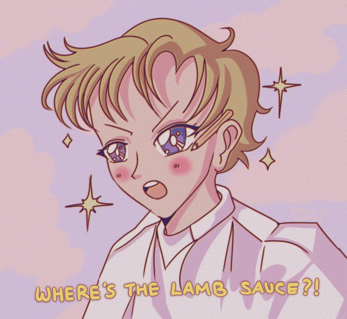 goopydoopyart's tweet photo. My silly attempt at 90s anime style but Gordon Ramsay #HellsKitchen #KitchenNightmares https://t.co/r4KuBCRjbV