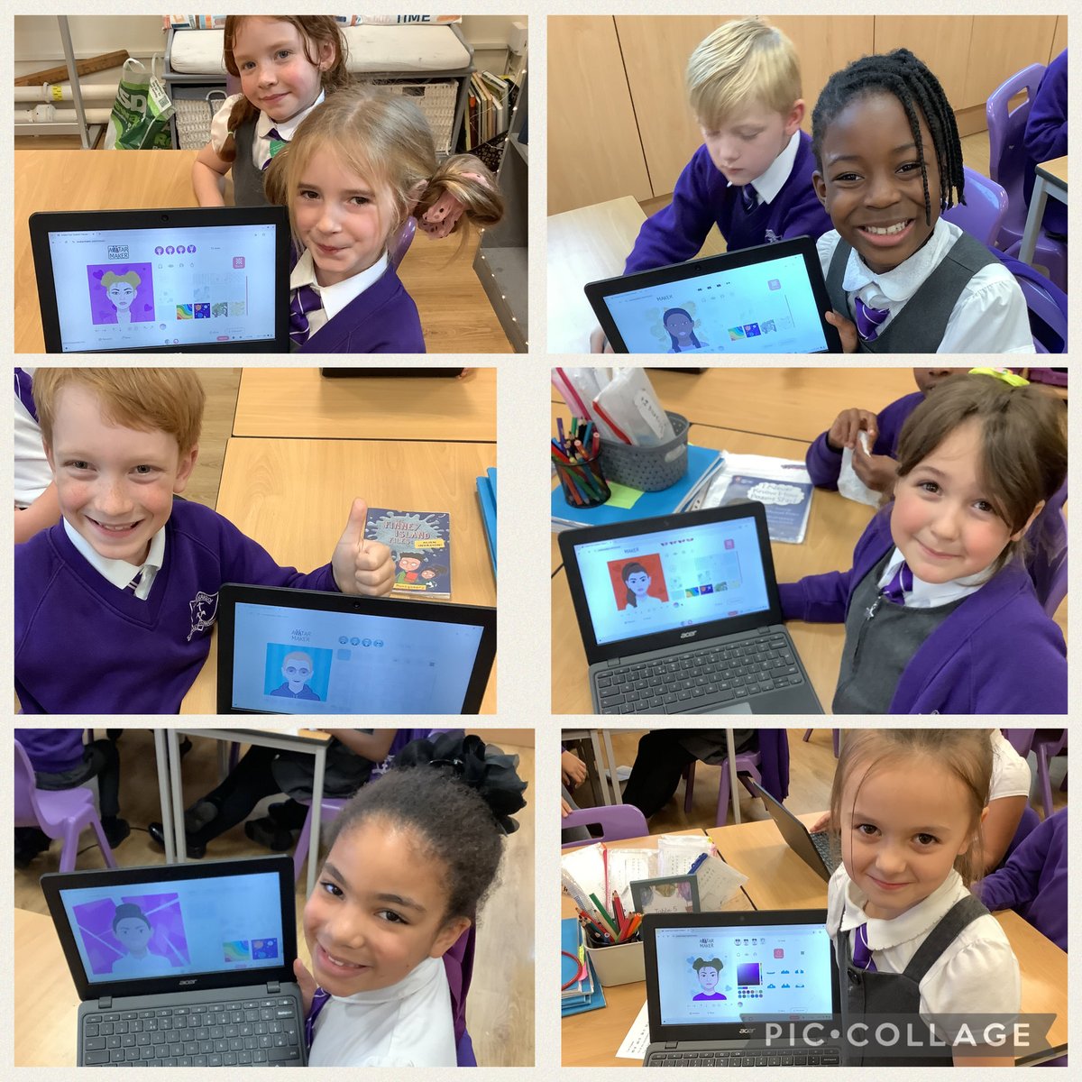 StGerardsWidnes's tweet photo. Year 3 enjoyed creating their own avatars today during our computing lesson. #StGerardsComputing https://t.co/EZI2O2E0TW