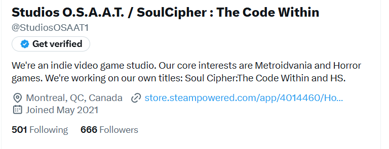 It's #FollowFriday!

Just in time for the spooky season, we've hit 666 followers!

Time to like, follow and repost your favorite upcoming horror games!

Cheers!

#indiedev #gamedev #indiewatch #HS #OC #indiehorror #indiegame #gamers #horror #residentevil #indiequest #darkwood