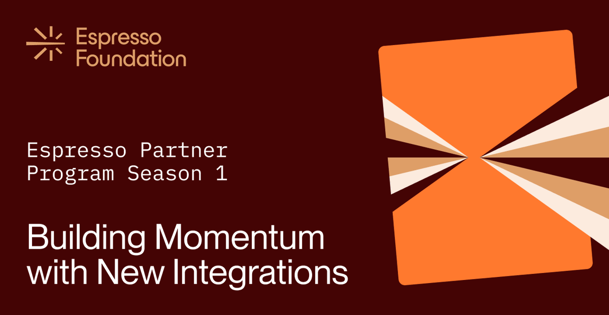 The Espresso ecosystem gained momentum during Q3 2025, and today we're recognizing the teams driving that growth as Season 1 recipients of our Espresso Partner Program.

Five new chains integrated with the Espresso Network (either testnet or mainnet) during Q3, gaining fast