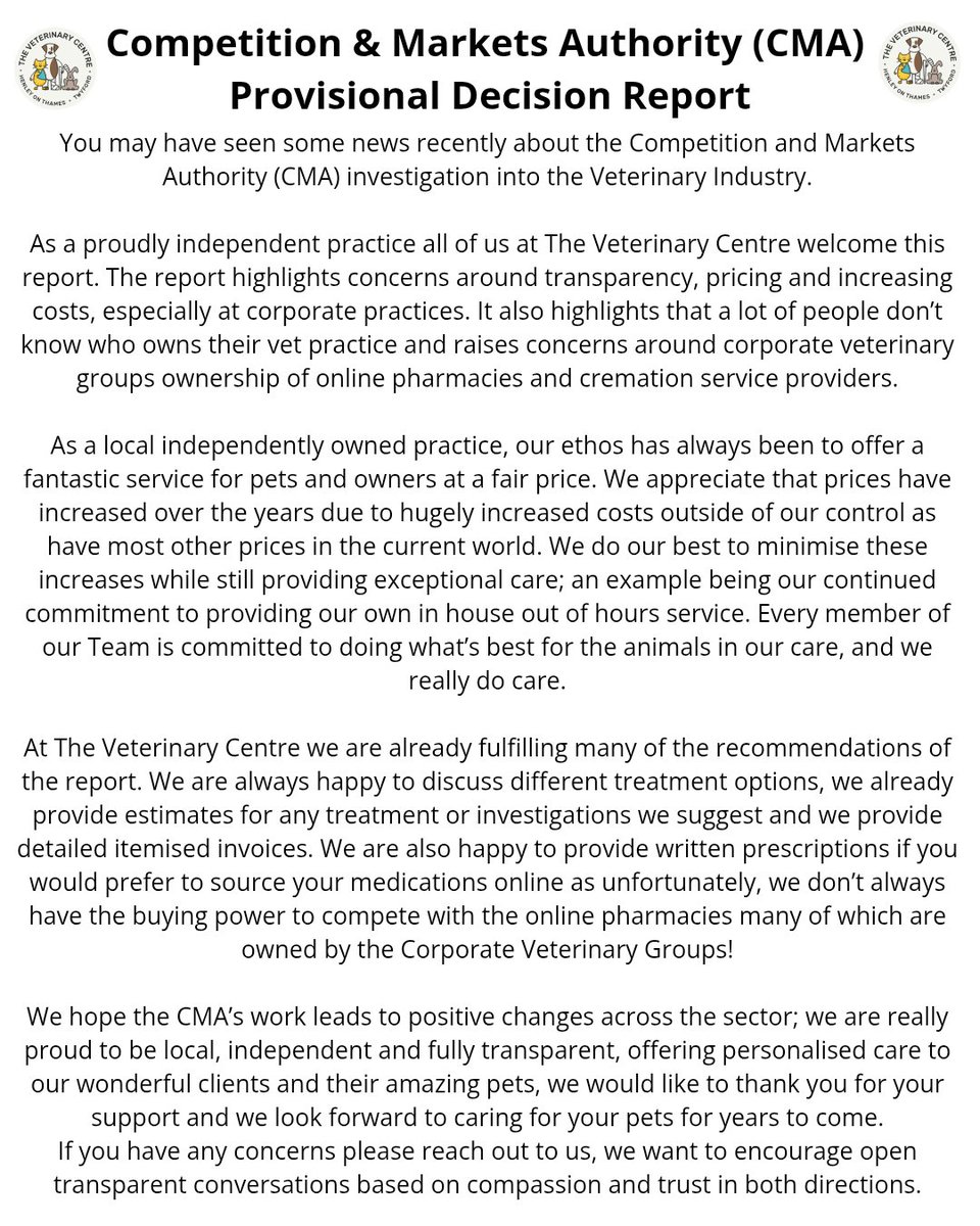 📢 CMA PROVISIONAL DECISION REPORT ℹ️