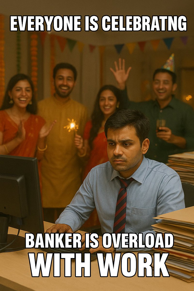 आदरणीय <a href="/myogiadityanath/">Yogi Adityanath</a> जी अभी हाल ही में रविदास जयंती के दिन की छुट्टी आपके द्वारा पूरे प्रदेश के समस्त विभागों के लिए जारी गई किंतु बैंकर्स को यह अवसर प्राप्त नहीं हुआ l क्या दीपावली मनाने का अवसर भी बैंकर्स से छीन लिया जाएगा l 
Pls Declared 21st Oct Holiday 
#DiwaliForBankers